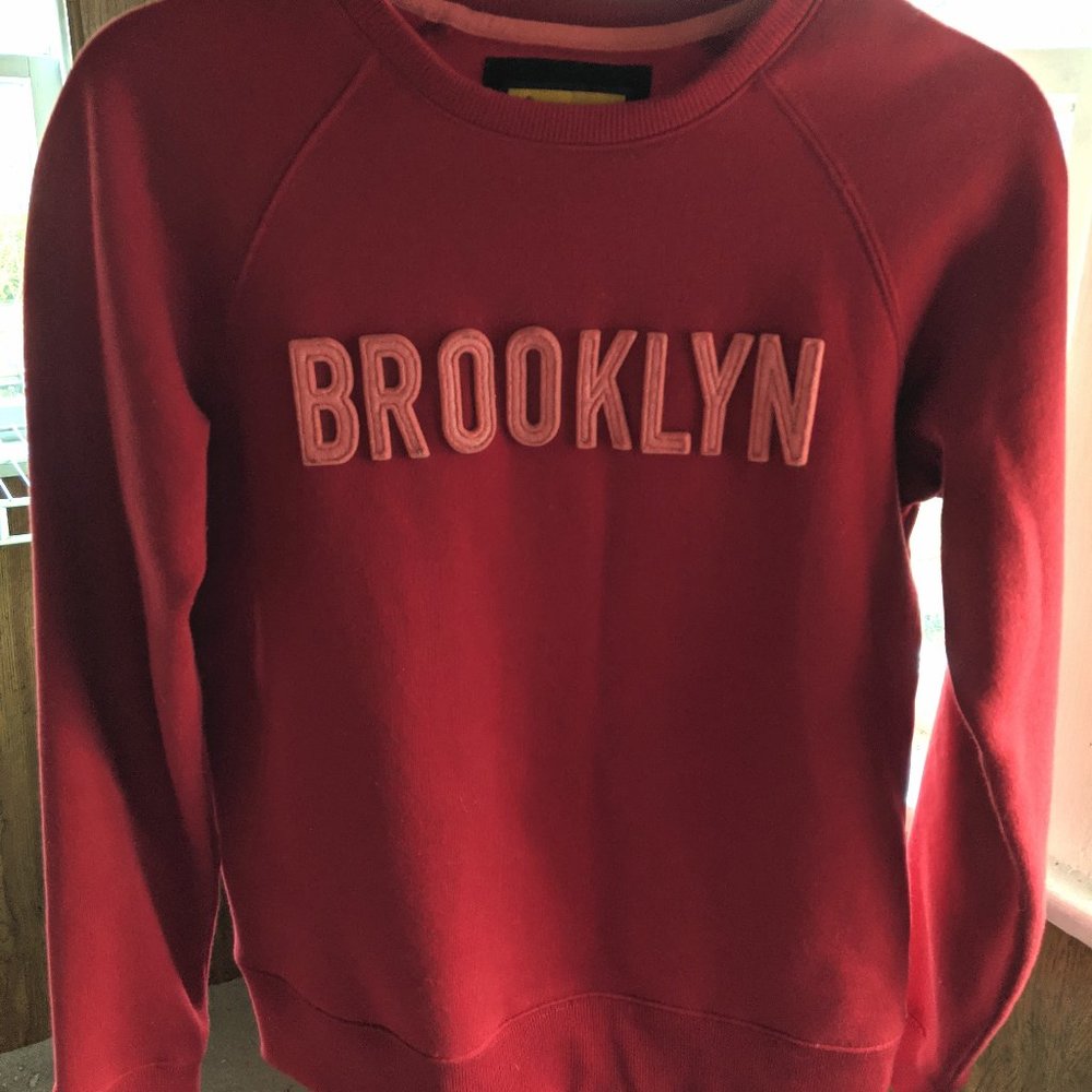 Brooklyn Industries Crew Neck Applique Sweatshirt